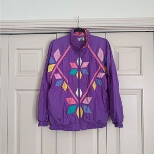 Vintage Purple Lavon Women's windbreaker M
